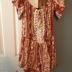 Rue21 off the shoulder romper